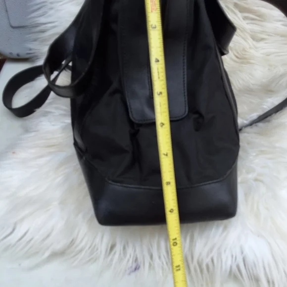Moschino Canvas & leather logo xbody bag